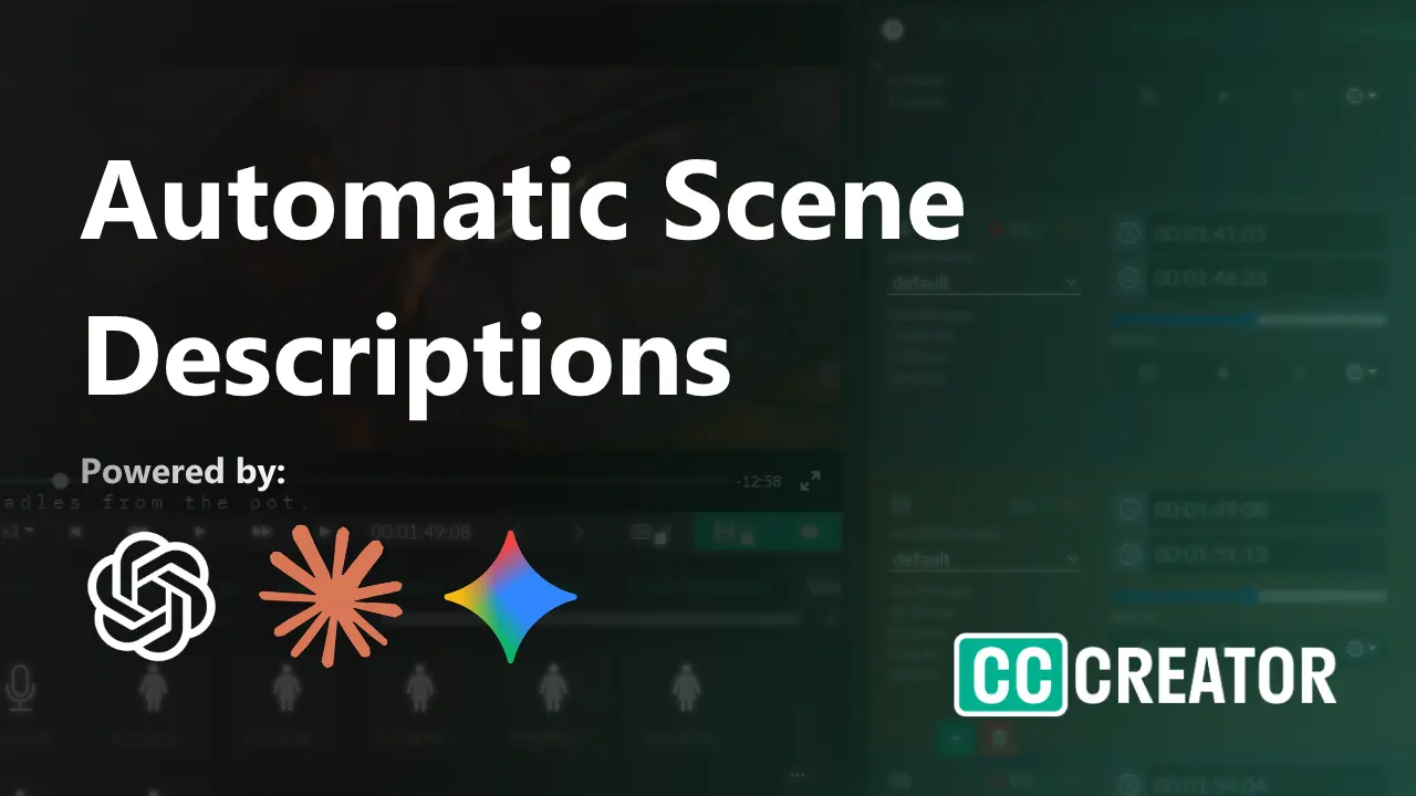 Automatic Scene Descriptions preview