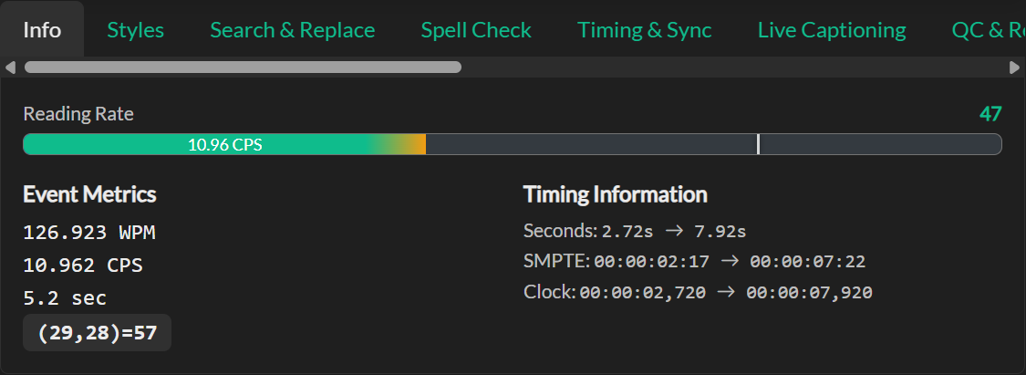 Information panel actions and delete option