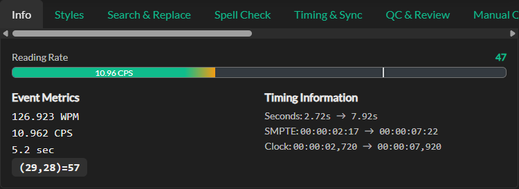Information panel actions and delete option